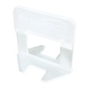 Clips Diamond Nivelador de Piso 1,0 mm 100 Unidades
