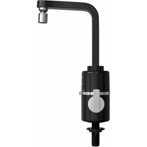 Torneira Hydra Slim Mesa Bica Móvel Elétrica 4 Temperaturas 1/4 de Volta Preta 5500 W