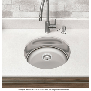 Cuba Tramontina 94012/202 Prime Com Válvula Sem Escape Cozinha Aço Inox Alto Brilho 35 Cm