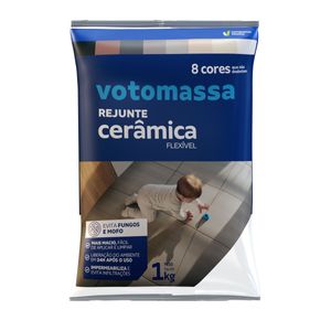 Rejunte Votomassa Cerâmica Flexível Branco 1 Kg