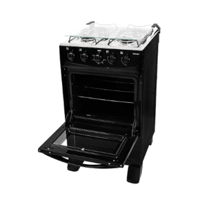Fogão Clarice 80010004-02 Delicato Piso 4 Bocas Preto