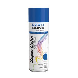 Tinta Tekbond Spray Supercolor Azul 350 ml / 250 g