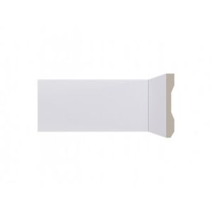 Rodapé Santa Luzia LEV101 RP 2,4 M Poliestireno 10 Cm Branco