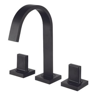 Misturador Meber Axiom Slim 1878 52 Bancada P/ Lavatório Preto Matte