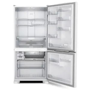 Refrigerador Brastemp BRE85ABBNA Frost Free Inverse 588 L Branco 220 V