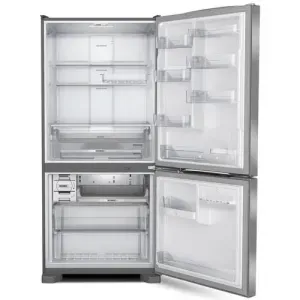 Refrigerador Brastemp BRE85AKBNA Frost Free Inverse 588 L Inox 220 V