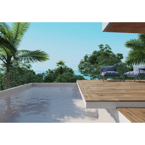 Porcelanato Eliane Reserva Natural EXT Área Externa Classe A - Retificado 19,7 x 120 Cm 1,65 m²
