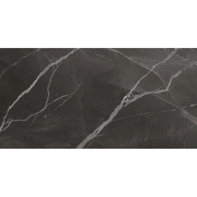 Porcelanato Embramaco P60556 Gran Calacata Black Lux Polido Classe A - Retificado 62 x 121 Cm 2,26 m²