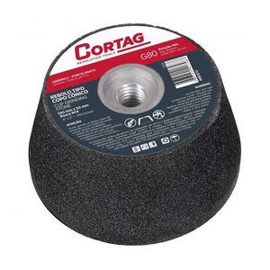 Rebolo Cortag G-120 Tipo Copo Cônico 100 x 50 mm