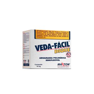 Impermeabilizante Maxton Veda-Fácil Dique Semi-Flexível 18 Kg