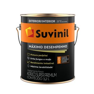 Tinta Suvinil Acrílico Máximo Desempenho Fosco Branco Neve 3,6 L