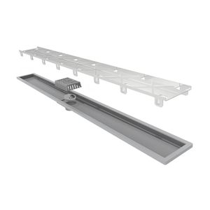 Ralo Elleve Royal Linear Oculto Saída Central 100 Cm