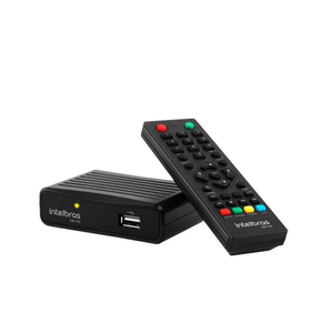 Conversor e Gravador Intelbras CD 700 Digital Preto Para TV