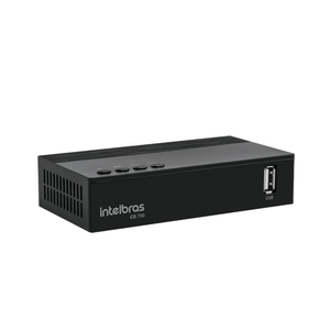 Conversor e Gravador Intelbras CD 730 Digital Preto Para TV