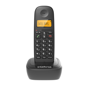 Telefone Intelbras TS 2510 Sem Fio Preto