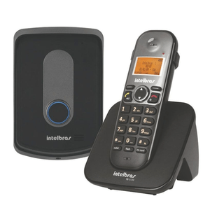 Telefone Intelbras TIS 5010 Sem Fio Com Ramal Externo