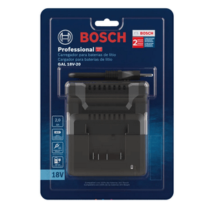 Carregador de Baterias Bosch Bivolt 18 V