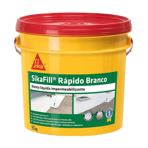 Impermeabilizante Sika Sikafill Rápido Branco 15 Kg