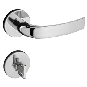 Fechadura Pado Copa 962-80B Redonda Banheiro Cromada