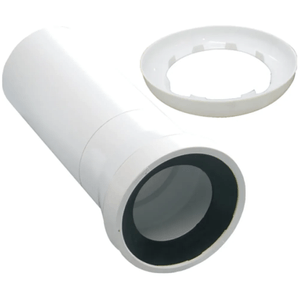 Bolsa de Ligação Astra BS9 P/ Saída de Bacia Sanitária Branco