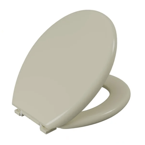 Assento Sanitário Astra Almofadado tradicional TPK/AS Convencional Bege 8 46 x 37 x 4,7 Cm