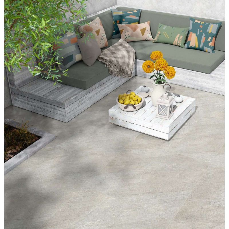 Piso Majopar Imperialle Rústico Granilhado Classe A - Retificado 75,5 x 75,5 Cm 2,28 m²