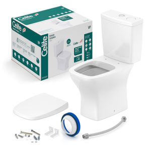 Kit Celite Bacia/Caixa e Acessórios Vip Branco