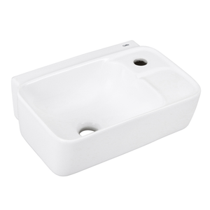 Lavatório Celite Suspenso Eco Branco 40 x 30 Cm