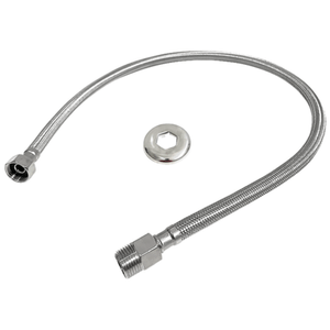 Ligação Flexível Flvx Hidro Trançado Aço Inox 1 M