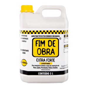 Limpador Fim de Obra Extra Forte 5 L