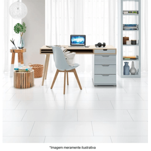 Revestimento Pisoforte Clean Mate Plus Acetinado Classe A - Retificado 37,4 x 74,4 Cm 1,95 m²