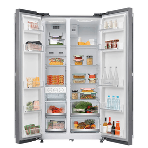 Refrigerador Midea MD-RS587FGA042 Side by Side 528 L Inox 220 V