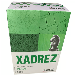 Pigmento Xadrez em Pó Sintético Verde 500 g