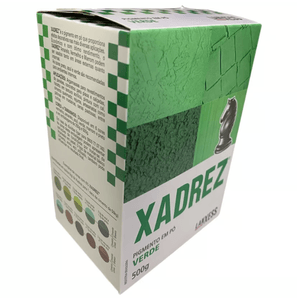 Pigmento Xadrez em Pó Sintético Verde 500 g