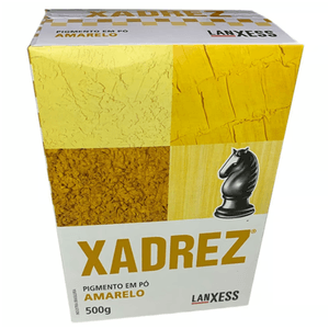 Pigmento Xadrez em Pó Sintético Amarelo 500 g