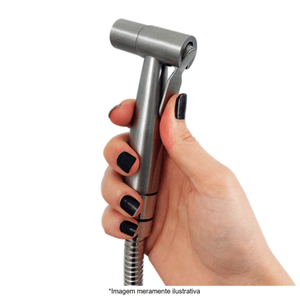 Ducha Higiênica Flvx Hidro Inteligente Parede Inox 1,2 M
