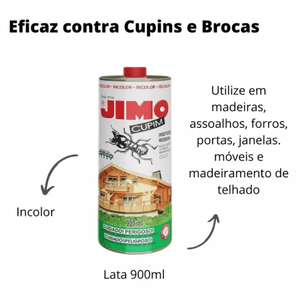 Inseticida Jimo Cupim Incolor 900 ml