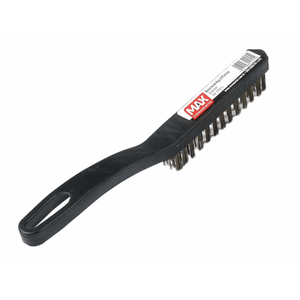 Escova de Aço Max Cepa Plástica Com Cabo