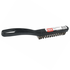 Escova de Aço Max Cepa Plástica Com Cabo