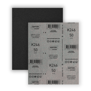 Lixa Norton K246 P/ Ferro 22,5 x 27,5 Cm Gr 50