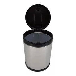 Lixeira Viel 3506 Para Pia Com Tampa Clicar Inox 2,5 L