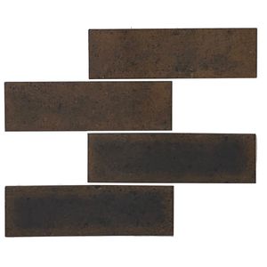Revestimento Ceral Element Terracota Telado Acetinado Classe A 7,5 x 25 Cm 2,00 m²