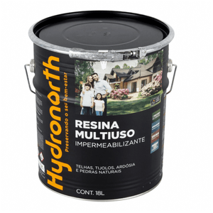 Resina Hydronorth Multiuso Brilhante Incolor 18 L