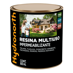 Resina Solvente Hydronorth Multiuso Brilhante Incolor 900 ml