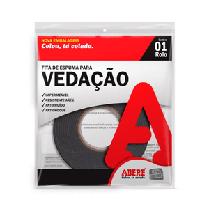 Fita Adere de Espuma Para Vedação 19 mm x 5 M