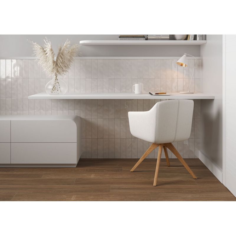 Porcelanato Eliane Carvalho Camel MA Matte Classe A - Retificado 19,7 x 120 Cm 1,65 m²