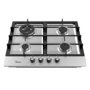 Cooktop Midea CYB4B Gás 4 Bocas Inox Bivolt