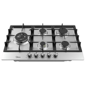 Cooktop Midea CYB5B Gás 5 Bocas Inox Bivolt