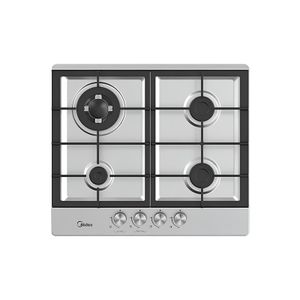 Cooktop Midea CYB4B Gás 4 Bocas Inox Bivolt