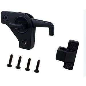 Trinco União Mundial Inteligente Zamac Preto 40 mm